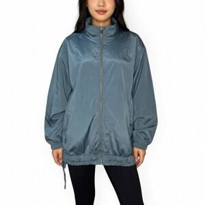 Athleta Women's Rise Anorak Windbreaker Jacket in Eden Green Sz XL NWT Org $189